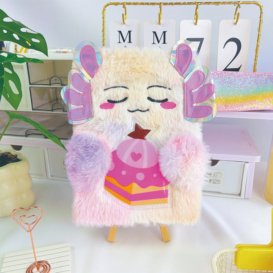 А5 Цуте Монстер Диари Плусх Нотебоок