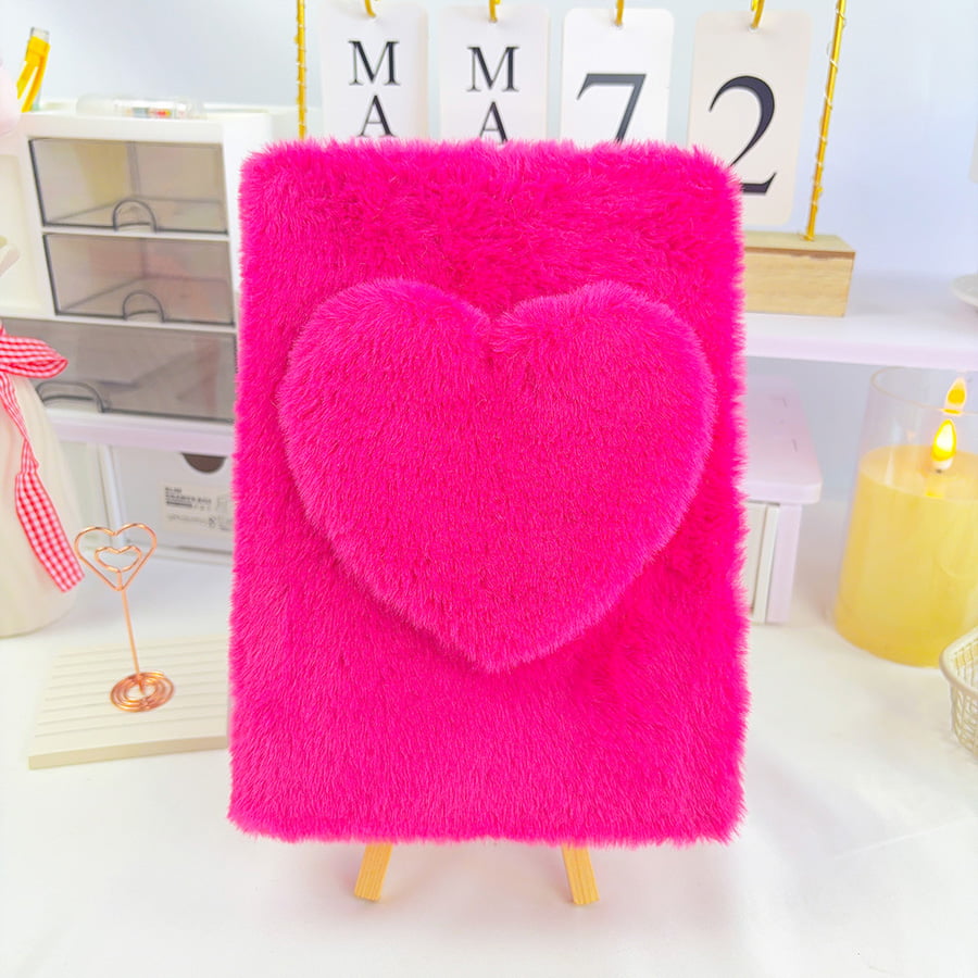 А5 Слатка плишана свеска за љубавни дневник