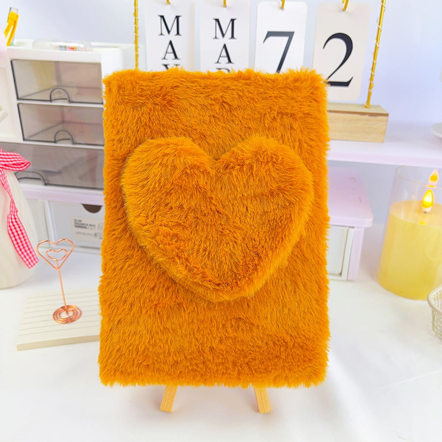 А5 Слатка плишана свеска за љубавни дневник